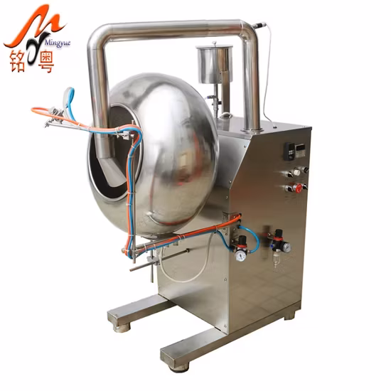 Máy phủ socola tự động với phun và gia nhiệt hiện đại