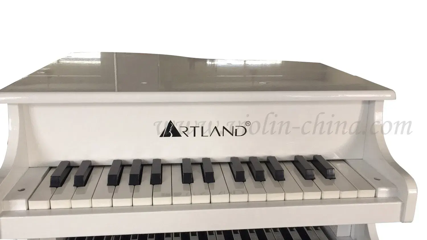 Đàn piano màu trắng dành cho bé, sản phẩm chơi đồ chơi âm nhạc
