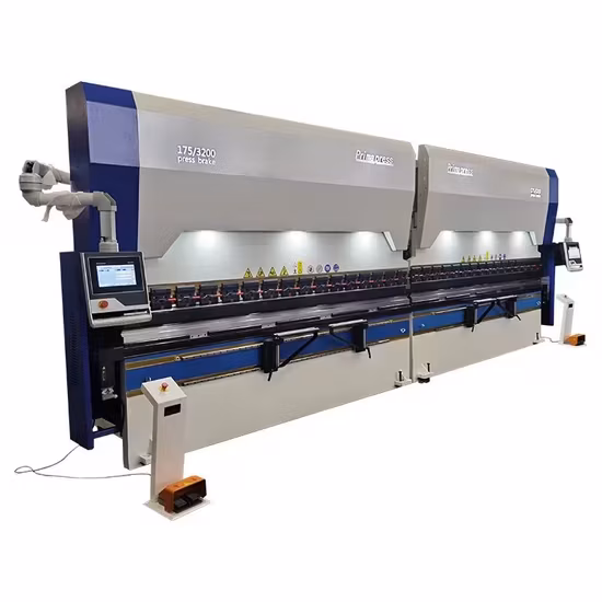 Máy uốn thủy lực chất lượng cao, công suất 100 tấn, chiều dài uốn 3200mm
