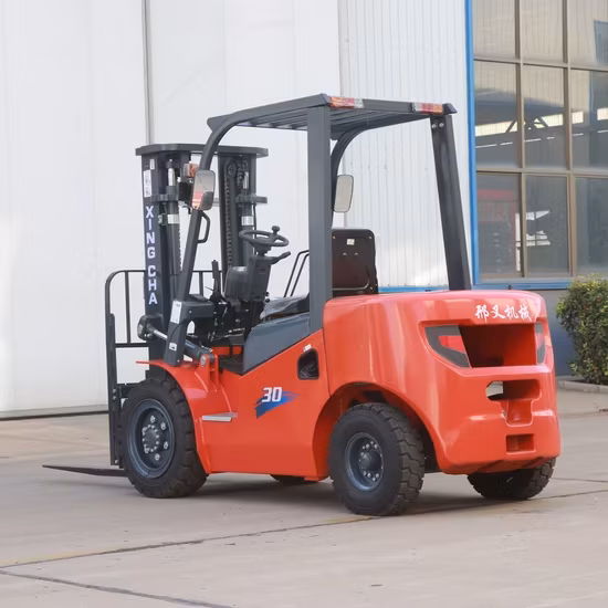 Xe nâng diesel CE ISO 2 tấn 3 tấn 4 tấn 5 tấn cần trục triplex, bộ dịch chuyển bên ngoài và động cơ Nhật Bản tin cậy - Giá tốt