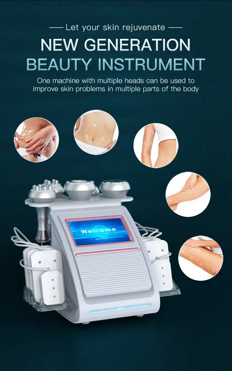 Máy giảm cân Lipolaser Cavitation 6 trong 1 - Công nghệ mới giúp giảm cân hiệu quả hình ảnh 13-description