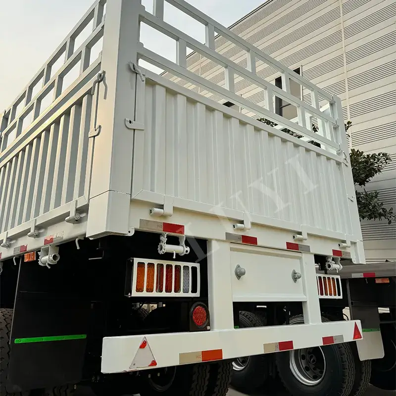 Rơ moóc 40FT thấp chất lượng cao với tường bên cho vận chuyển hàng hóa