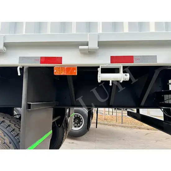 Rơ moóc 40FT thấp chất lượng cao với tường bên cho vận chuyển hàng hóa