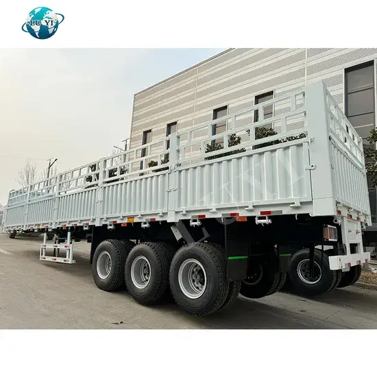 Rơ moóc 40FT thấp chất lượng cao với tường bên cho vận chuyển hàng hóa