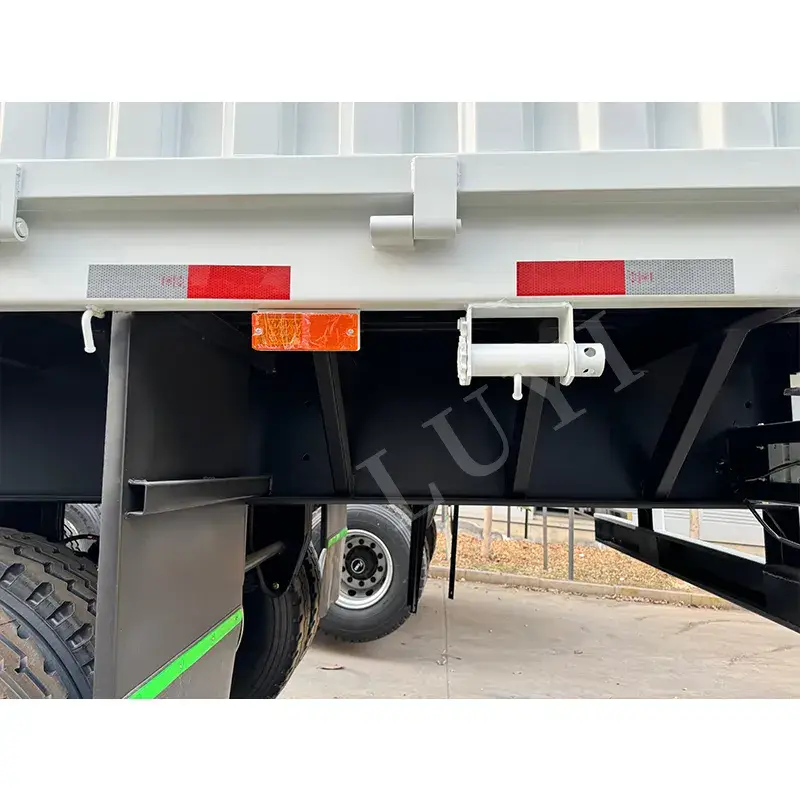 Rơ moóc 40FT thấp chất lượng cao với tường bên cho vận chuyển hàng hóa