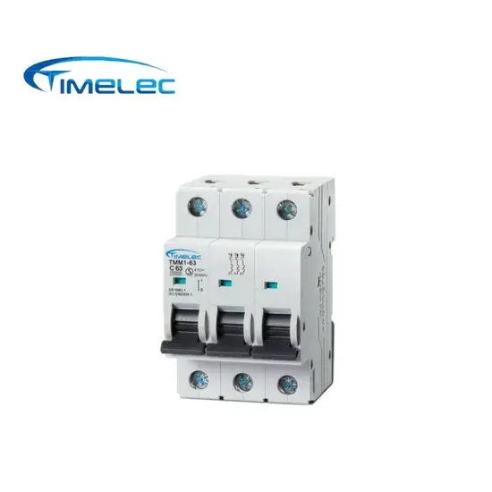 63a mcb bảo vệ quá tải cho hệ thống cảm biến lực - Sản phẩm Circuit Breaker timelec mcb 63a 3 cực