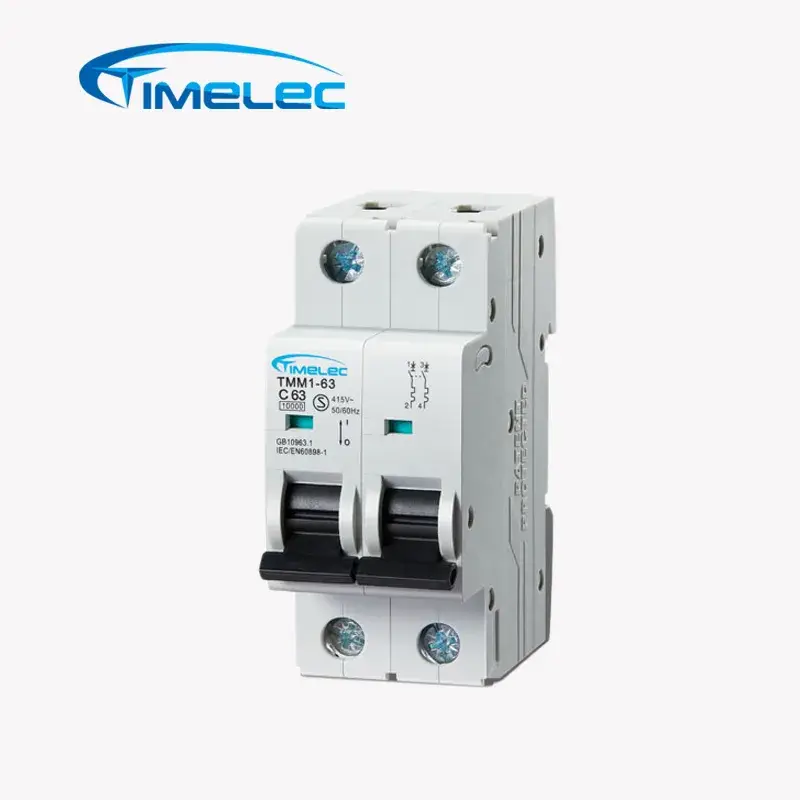 63a mcb bảo vệ quá tải cho hệ thống cảm biến lực - Sản phẩm Circuit Breaker timelec mcb 63a 3 cực