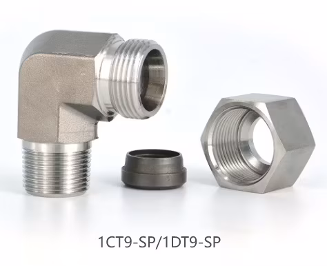 Phụ kiện ống nam BSPT dạng khuỷu FL1CT9-Sp 90° cho hệ thống thủy lực hình ảnh 6-description