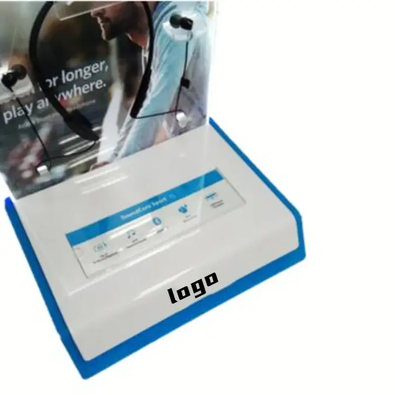 Đế tai nghe tùy chỉnh acrylic với ánh sáng đèn LED
