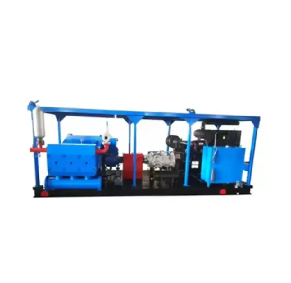 Máy bơm bùn ba tầng kết hợp với hệ thống bùn cho khoan ngang