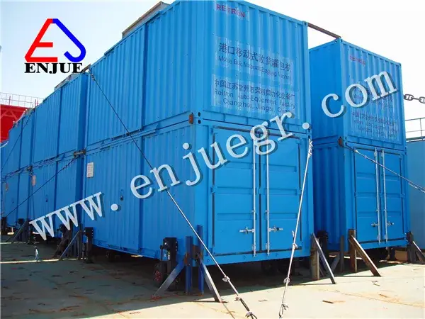Dịch vụ cân và đóng bao hàng hóa trong container dung tích từ 50t đến 100t