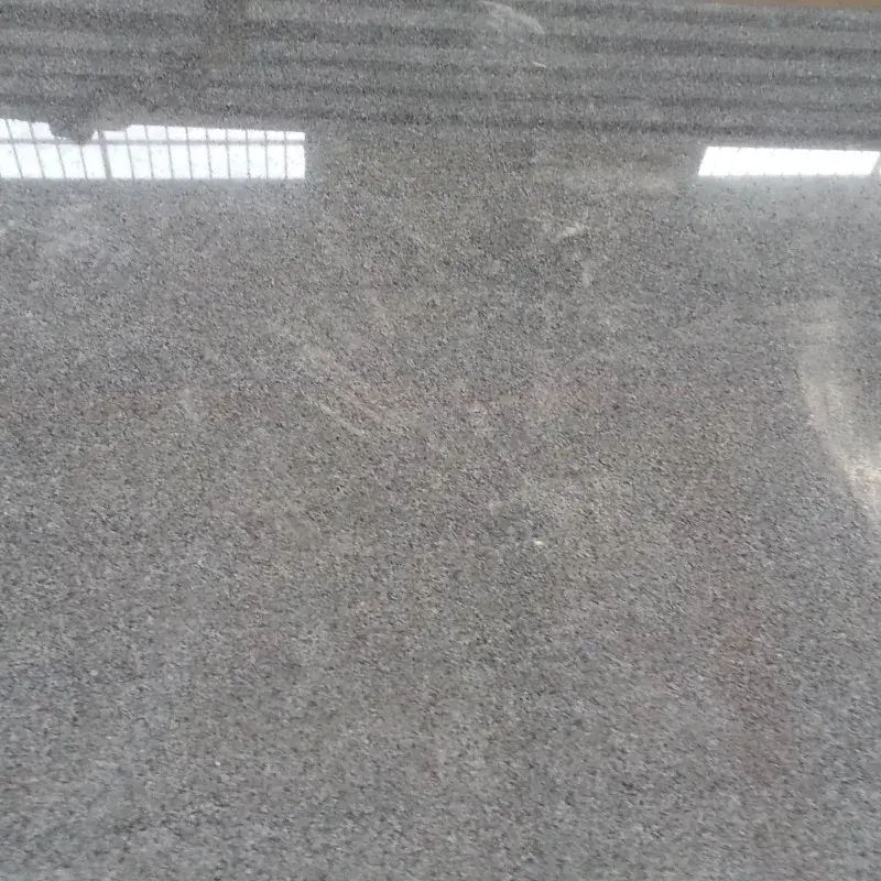 Đá granite tự nhiên màu xám, với công nghệ đánh lửa và đánh bóng, có thể tùy chỉnh