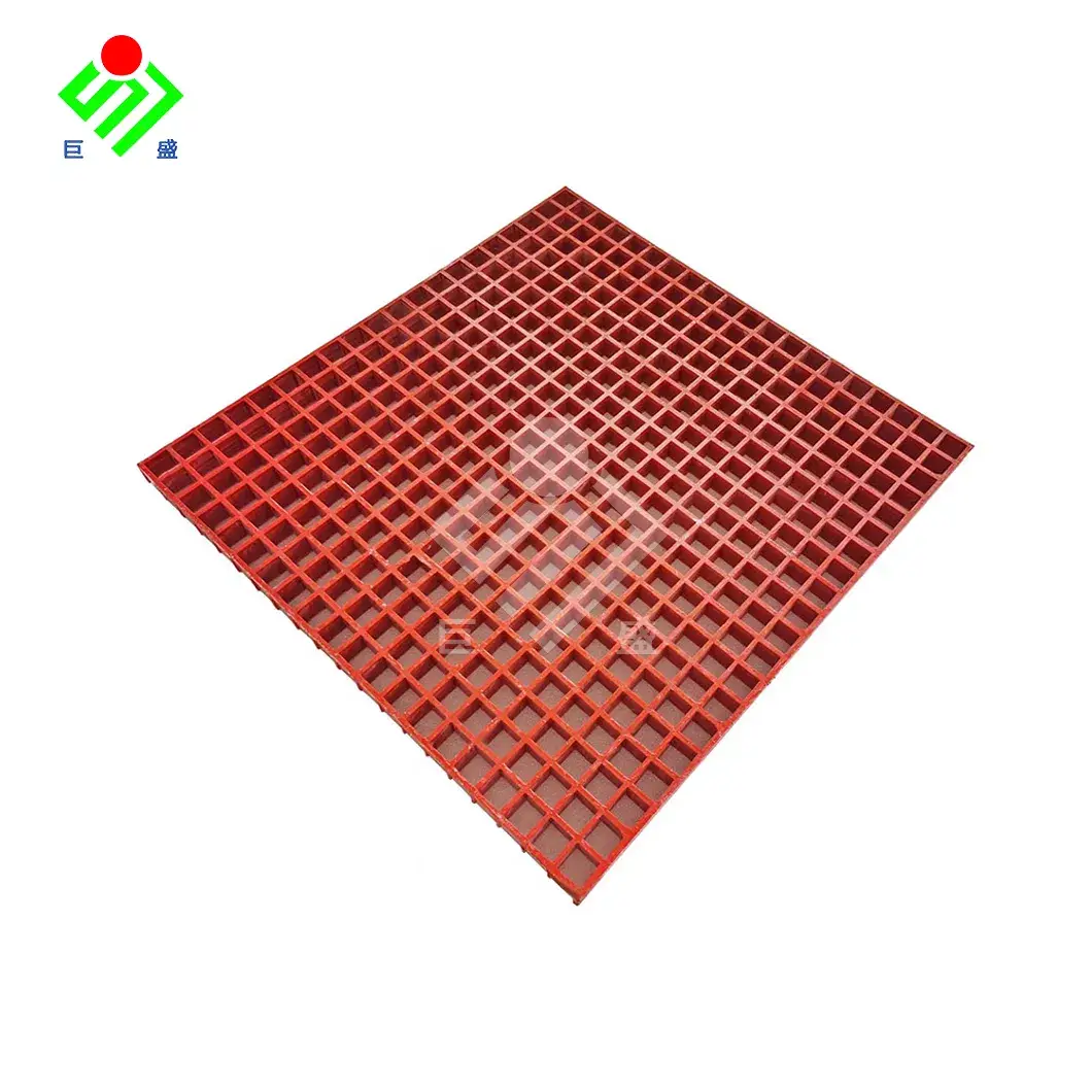 Nắp cống màu vàng 1000 mm X 2000 mm - Có sẵn các kích thước 3' X 10' / 4' X 8' / 4' X 12' - Tấm grating FRP 12mm cho ứng dụng bậc thang