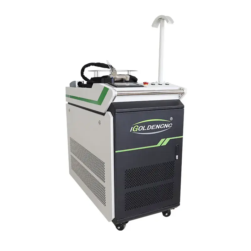 Máy làm sạch bằng laser sợi Raycus 300W và 200W/Jpt 1000W cùng 1500W - Thiết bị phục hồi kim loại không cần hóa chất từ nhà sản xuất