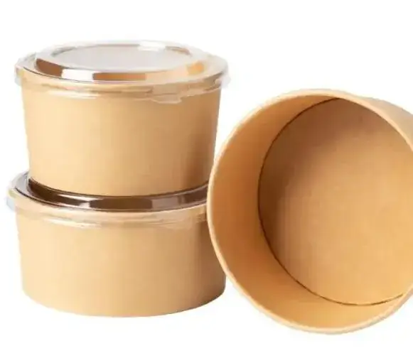 Bán buôn bát giấy Kraft tùy chỉnh chất lượng cao với nắp