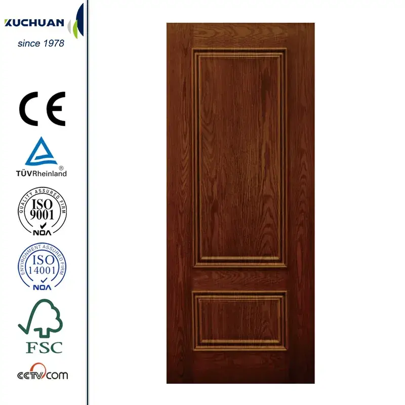 Cửa sợi thủy tinh Kuchuan vân gỗ sồi Fo-002: Lựa chọn hoàn hảo cho không gian nội thất hiện đại