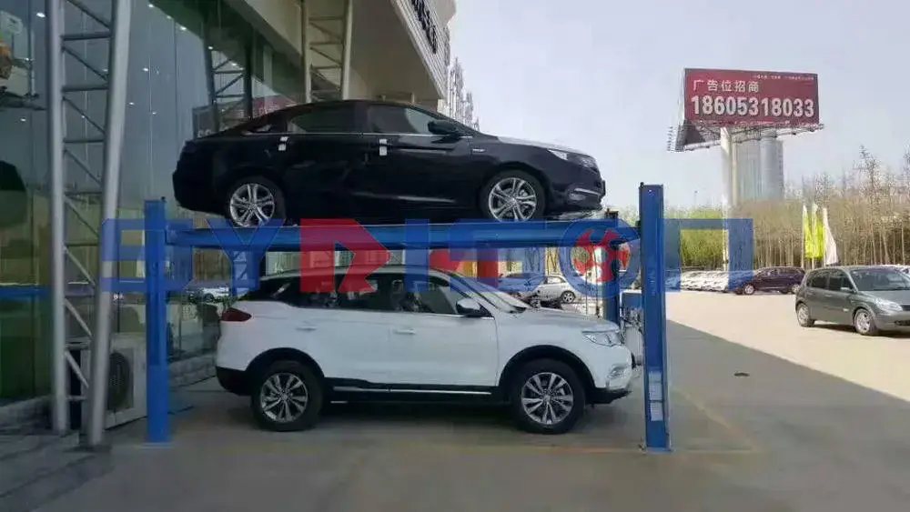 Thang nâng đỗ xe ô tô thủy lực 10 tấn cho hệ thống đỗ xe trong gara