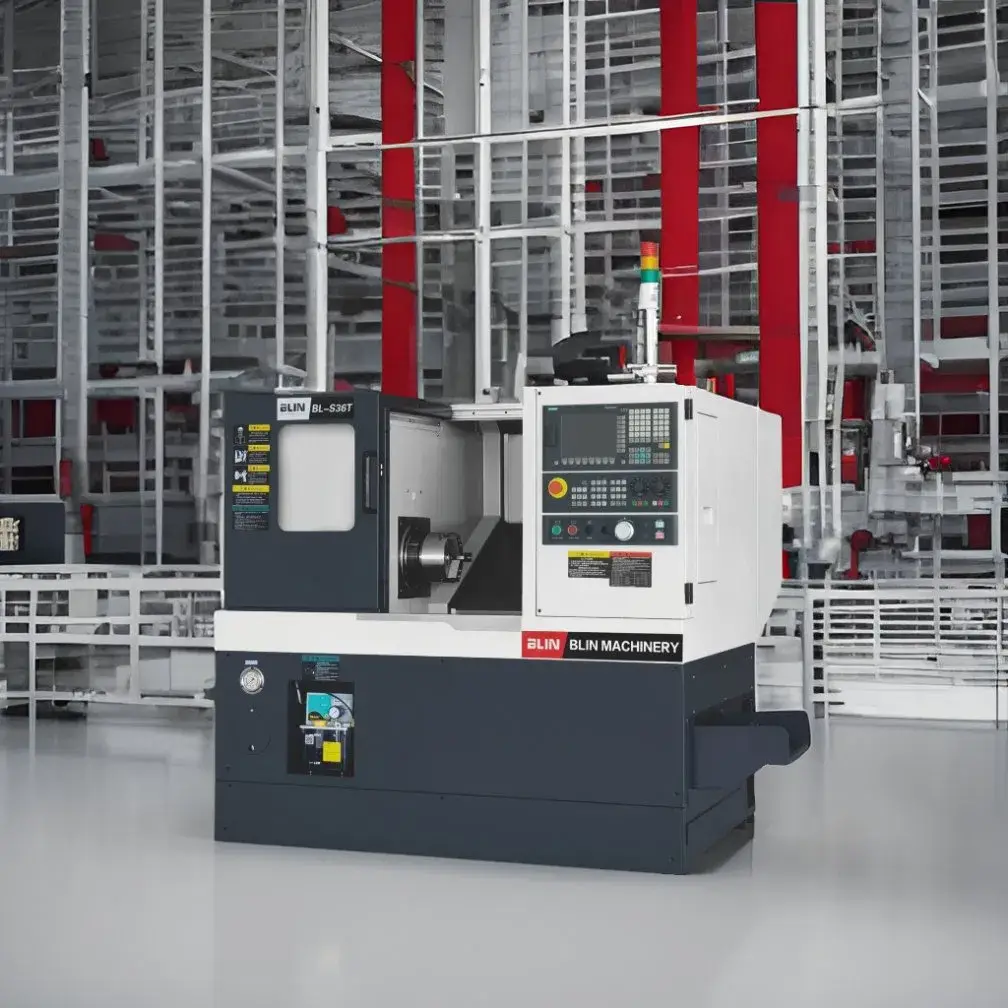 Máy CNC tiện giường nghiêng Blin: Sự lựa chọn vững chắc cho sản xuất công nghiệp
