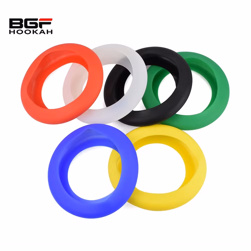 Bán buôn phụ kiện shisha: Bình silicone đệm bảo vệ chất lượng hình ảnh 6-description