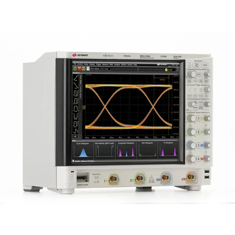Máy hiện sóng DS0254A: 2.5 GHz băng thông, 4 kênh số, độ phân giải cao, kỹ thuật tương tự 16 kênh