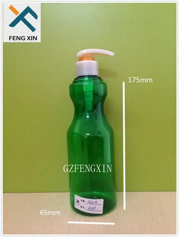 Bao bì chai nhựa 500ml dành cho dầu gội - Sản phẩm rỗng