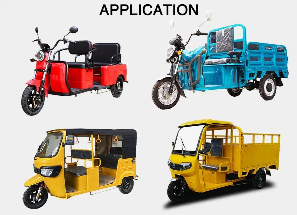 Trục sau xe ba bánh với thiết kế trục xoắn mới động cơ hoàn toàn mới