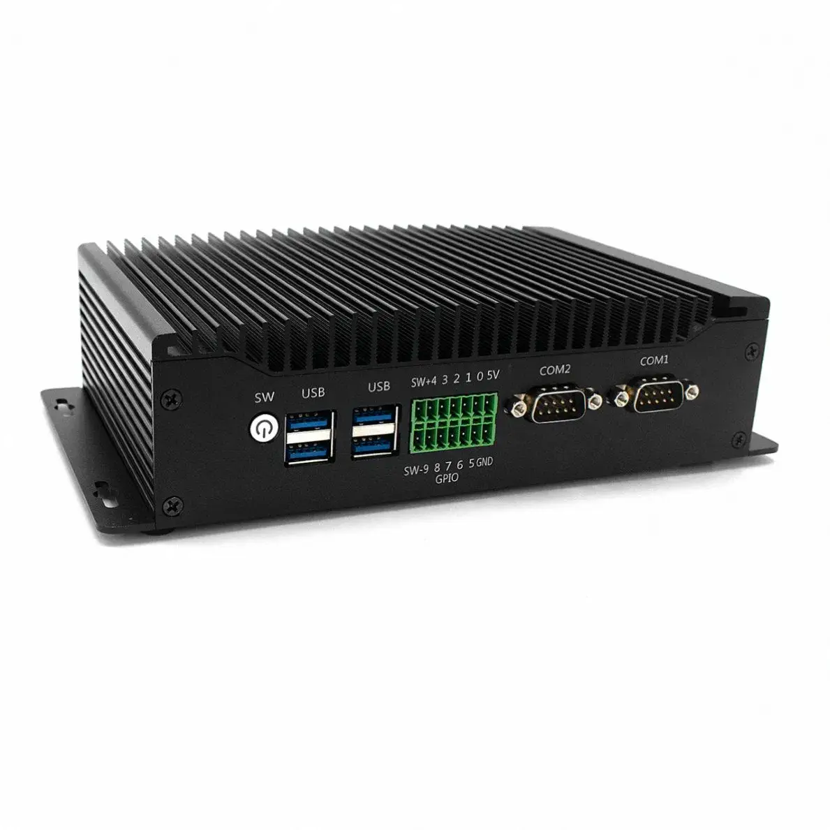 Máy tính không quạt chất lượng từ nhà sản xuất OEM Hystou H6 Core I5 3display Gpio RS232 Mini PC công nghiệp nhúng