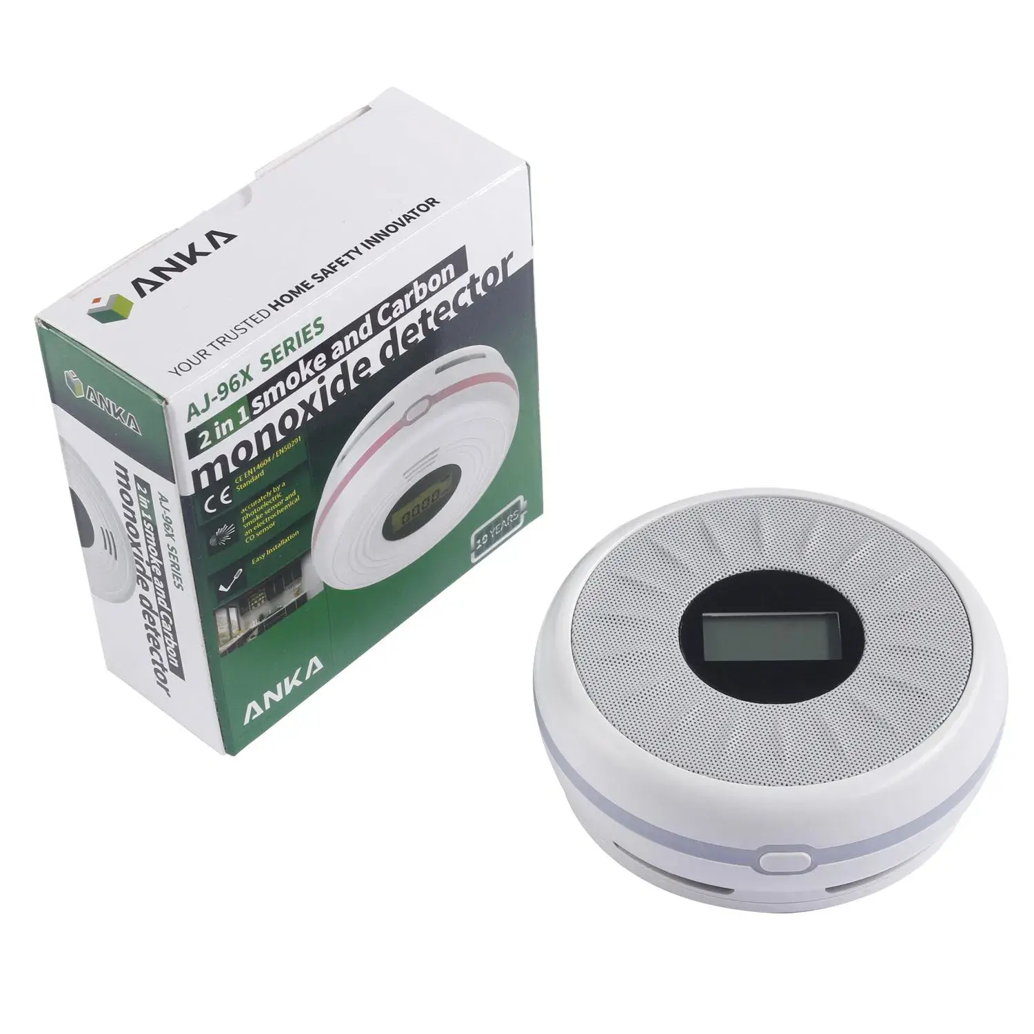Báo động Carbon Monoxide và Khói 2 trong 1, An Toàn Chuẩn CE Sau 10 Năm Độc lập