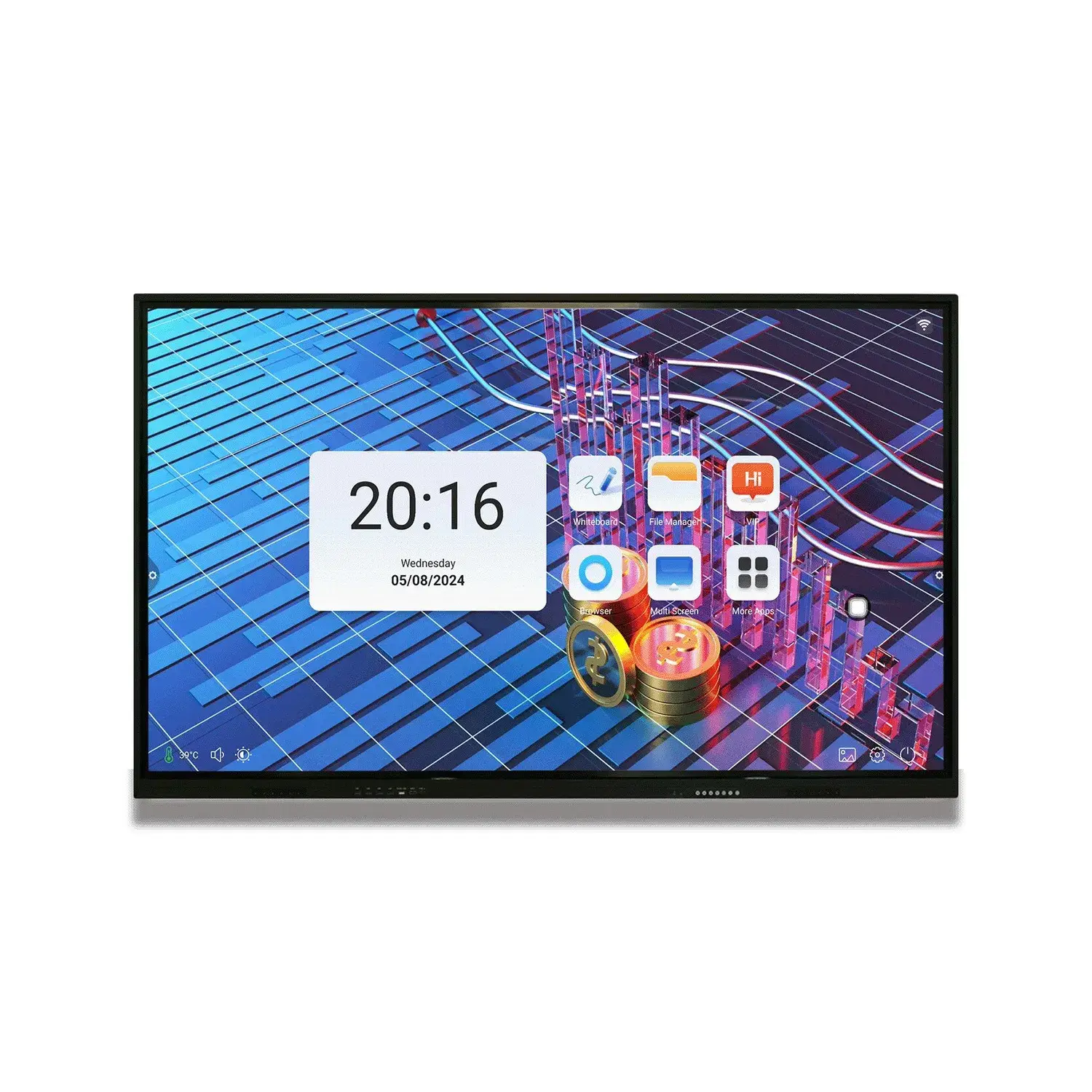 Bảng thông minh tương tác Android 43-Inch dành cho môi trường giáo dục