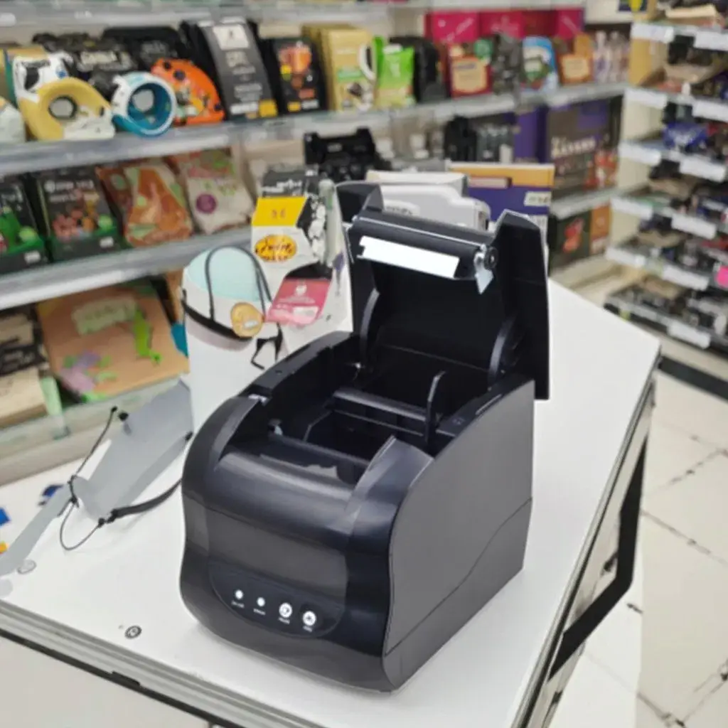 Máy in nhiệt 80mm Barway 3 XP-365b: Thiết kế để in mã Qr & biên lai, hỗ trợ lệnh ESC/POS/Tsc, phù hợp cho cửa hàng