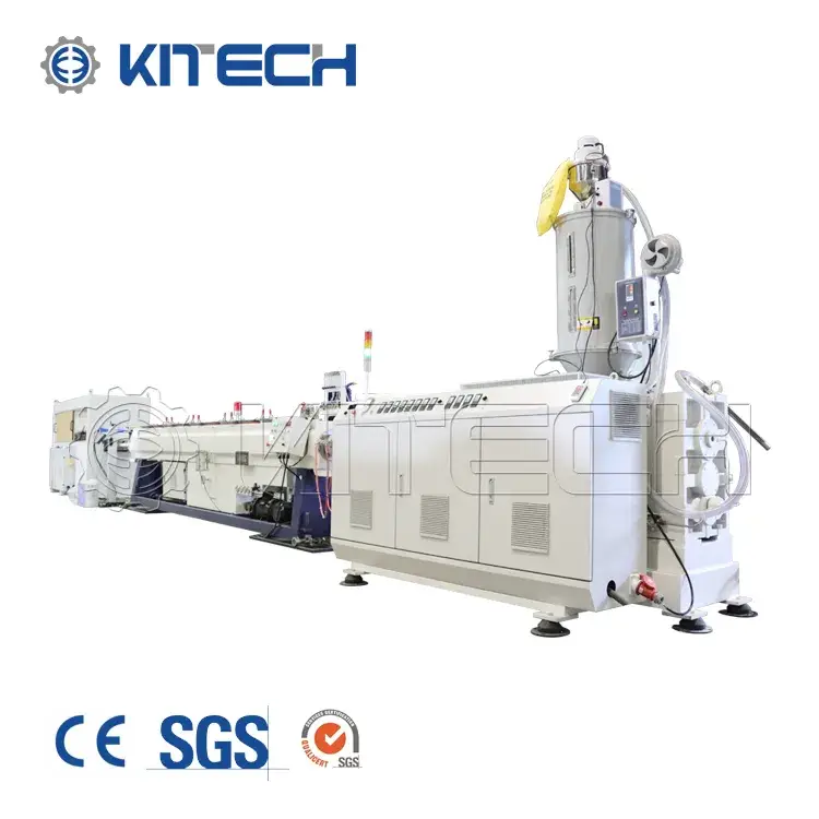 Dòng sản phẩm chất lượng cao: Dây chuyền sản xuất ống PE bằng công nghệ ép nhựa