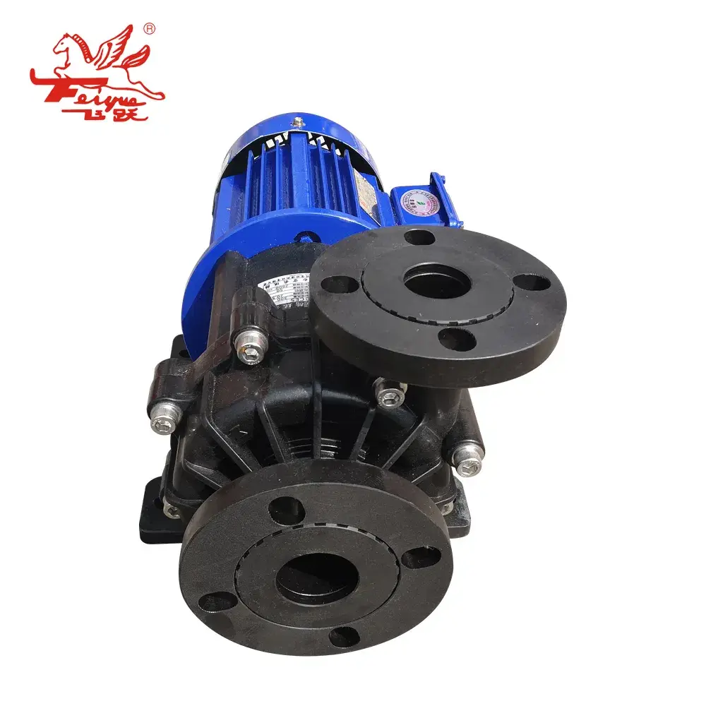 Bơm axit công nghiệp tự mồi Fdt với vật liệu FRPP PVDF chất lượng