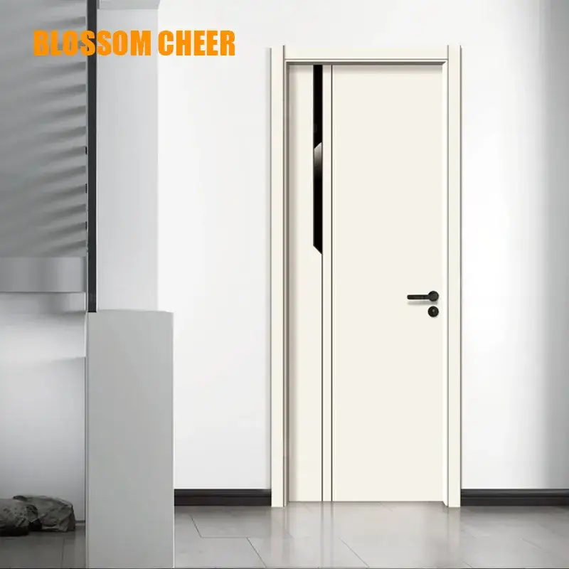 Cửa gỗ nội thất cho ngôi nhà gỗ sử dụng công nghệ composite tinh thể carbon