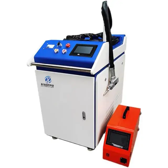 Thiết bị hàn điểm ống công nghiệp sử dụng máy hàn laser sợi cầm tay có công suất 100W, 1500W, 2000W