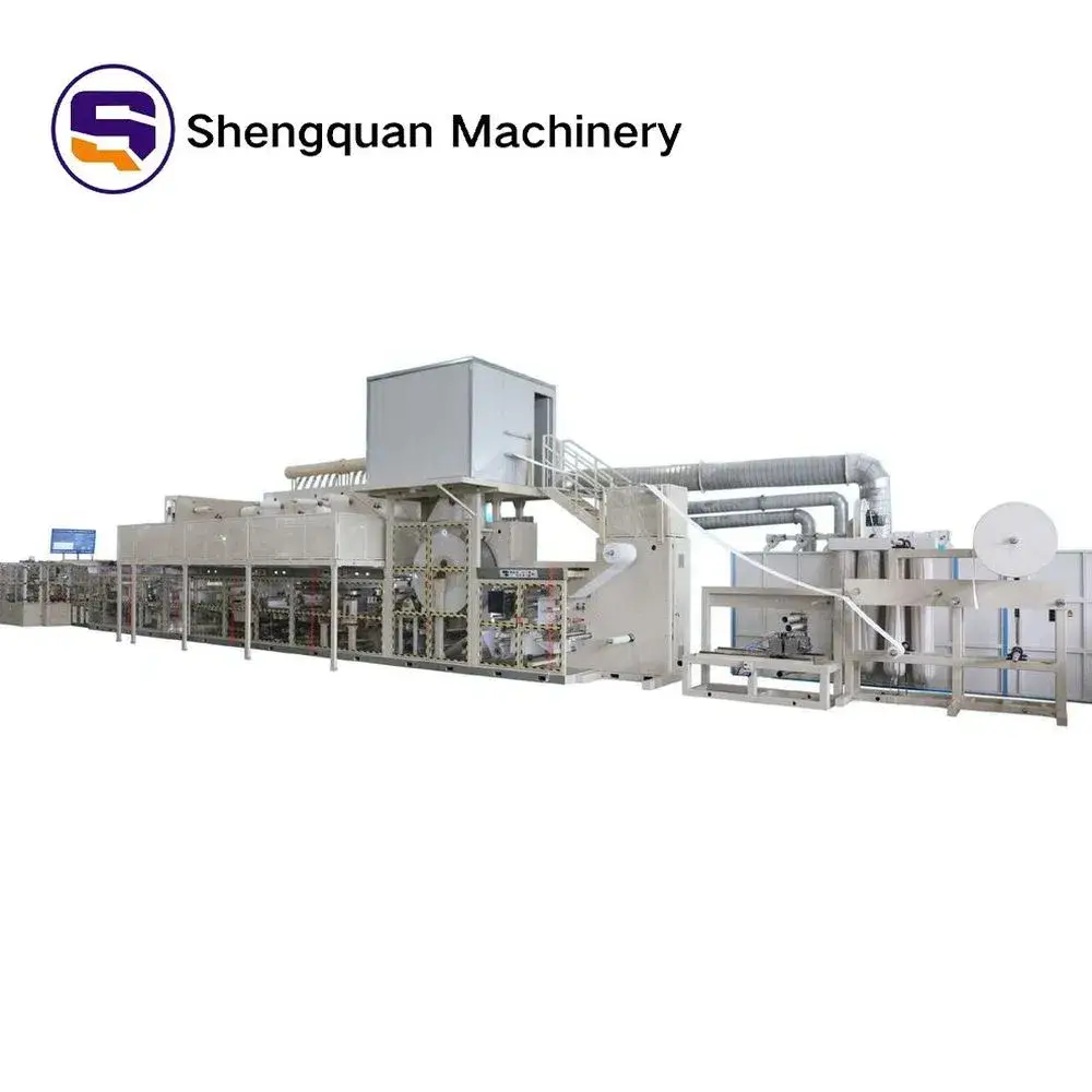 Máy sản xuất tấm lót y tế dùng một lần 300m với hiệu suất cao và tích hợp cảm biến