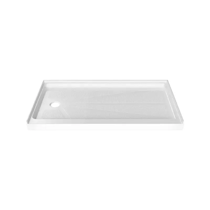 Bồn tắm acrylic chống trượt, thiết kế đứng hình chữ nhật cho phòng tắm cao cấp