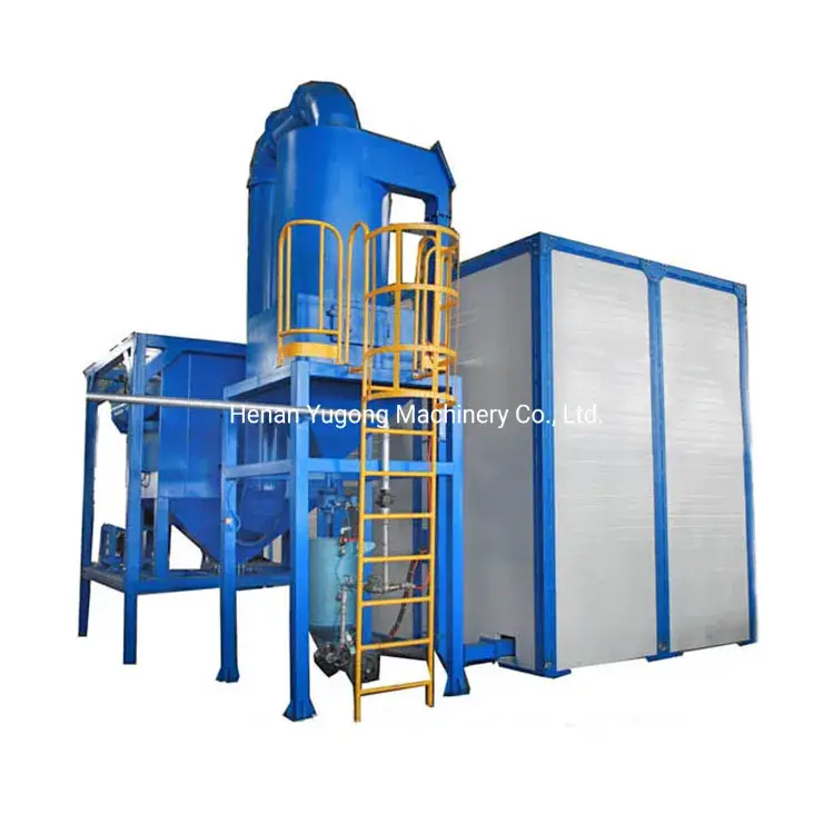 Máy phun cát không khí tự động cho quá trình khắc thủy tinh trên chai