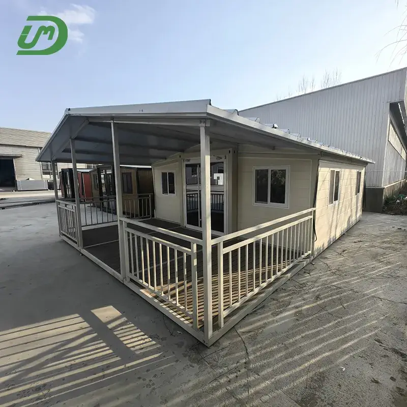 Nhà linh hoạt có thể điều chỉnh, tháo lắp, mở rộng và di chuyển, đi kèm toilet và phòng tắm