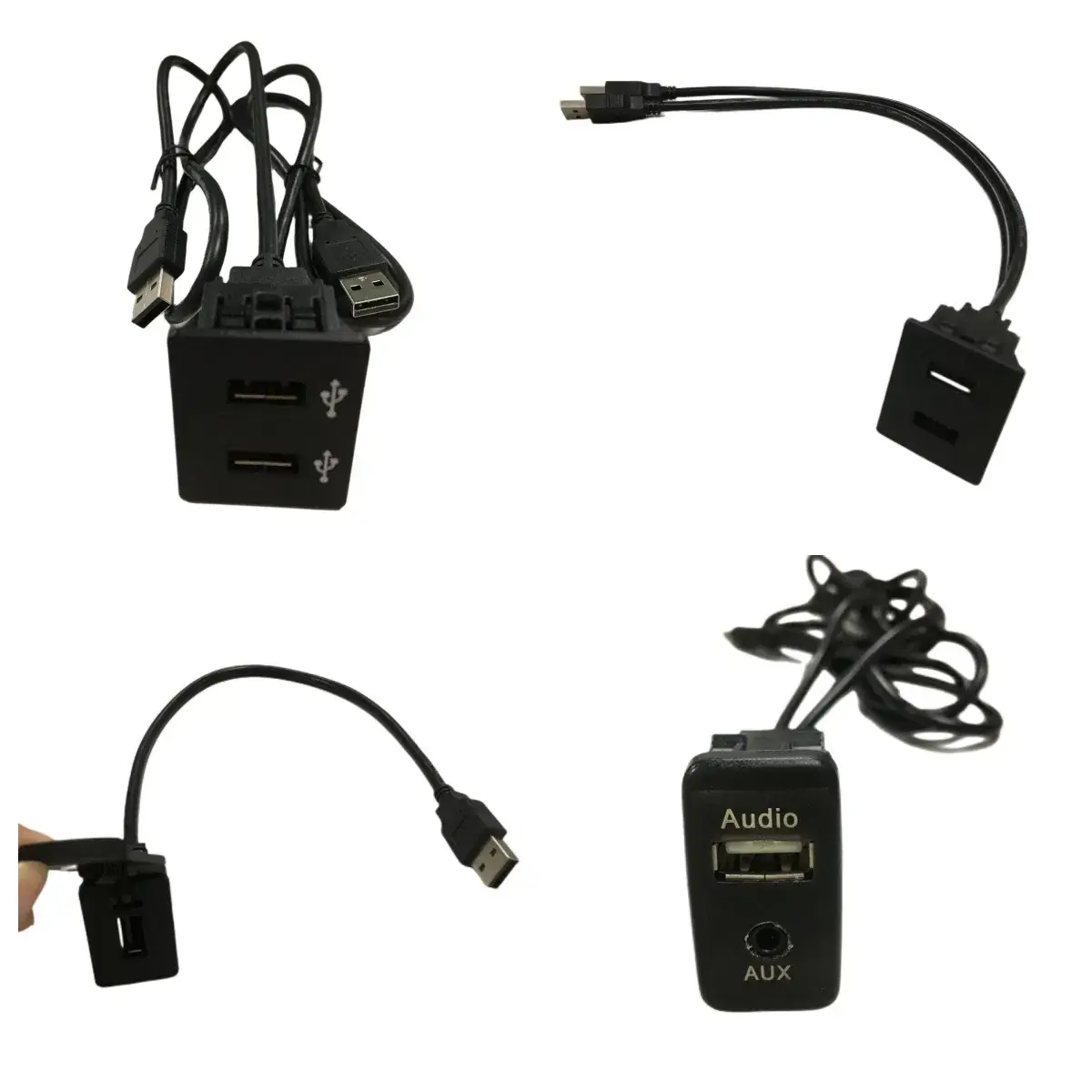 Thiết kế cáp USB được lắp trên bảng điều khiển ô tô theo yêu cầu cá nhân