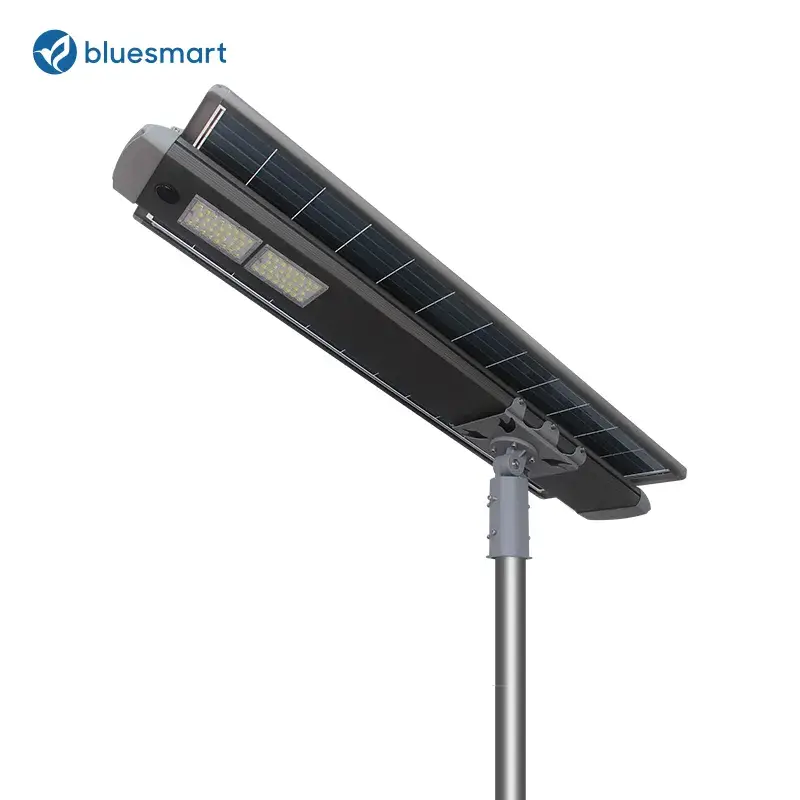 Đèn đường Bluesmart 100W năng lượng mặt trời LED nhôm hợp kim - Lựa chọn chất lượng cho bãi đỗ xe