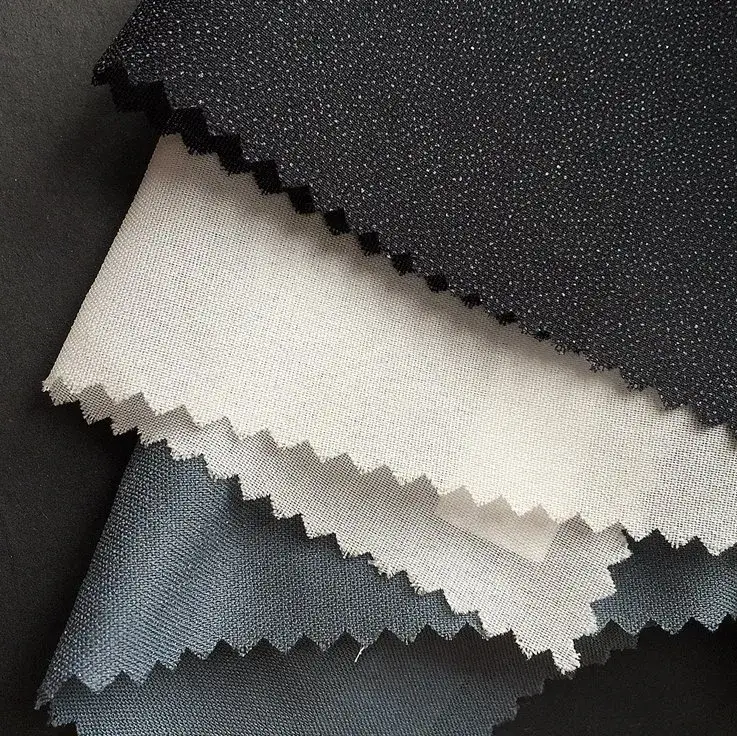 Vải Lót Nỉ Polyester Dệt Đôi DOT Cho Trang Phục - Chất Liệu 100% Vải