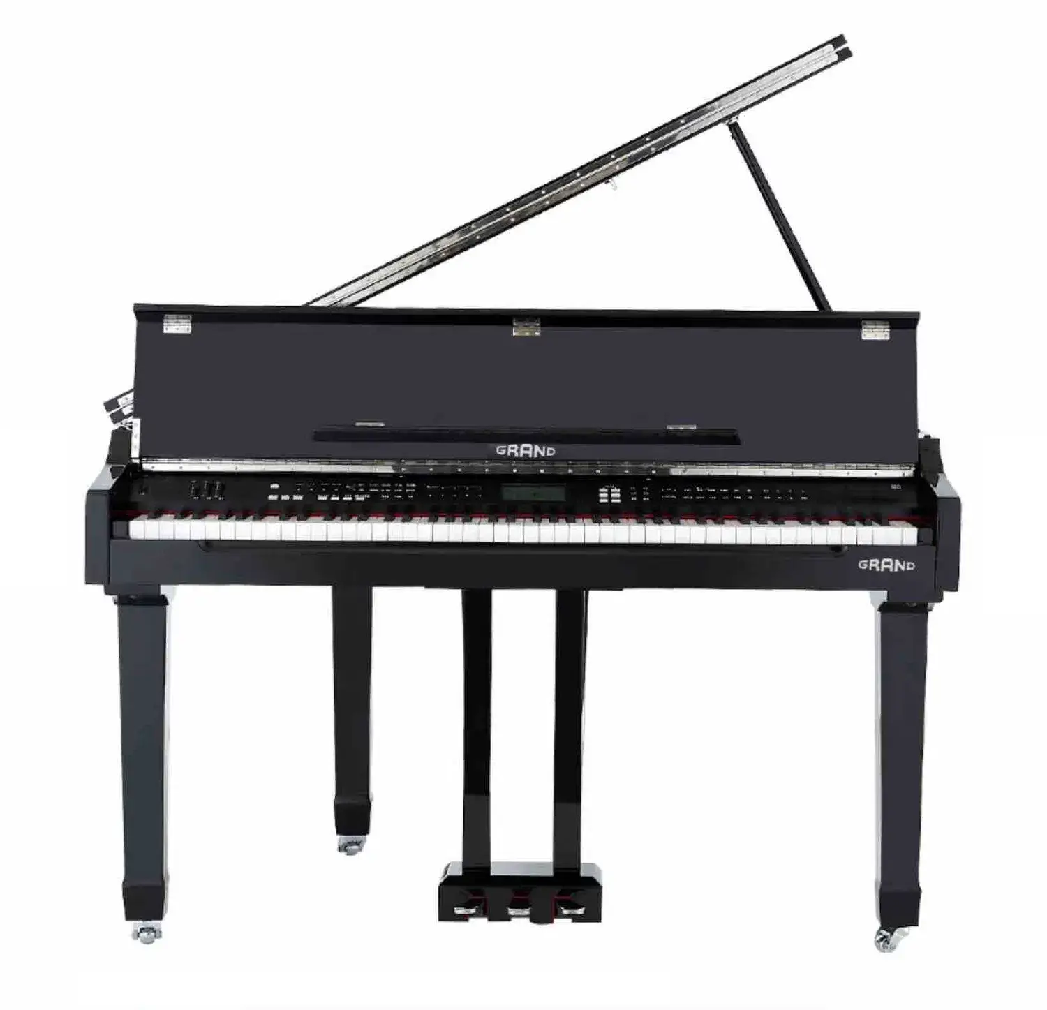 Đàn Piano Kỹ Thuật Số Gd100: Bàn Phím Cổ Điển, Màu Đỏ Bóng, 88 Phím