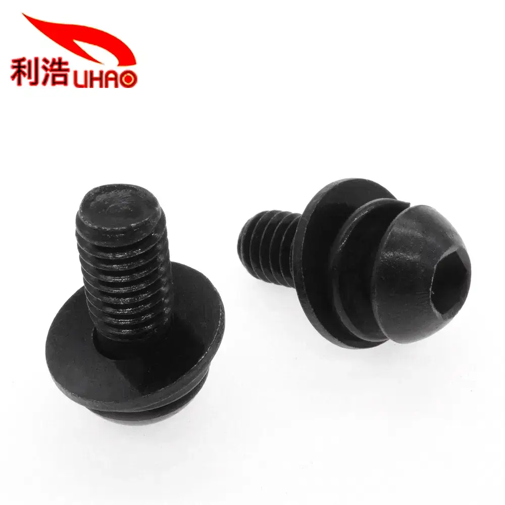 Bu lông đầu phẳng hình lục giác tùy chỉnh với lò xo và đai ốc từ nhà máy uy tín