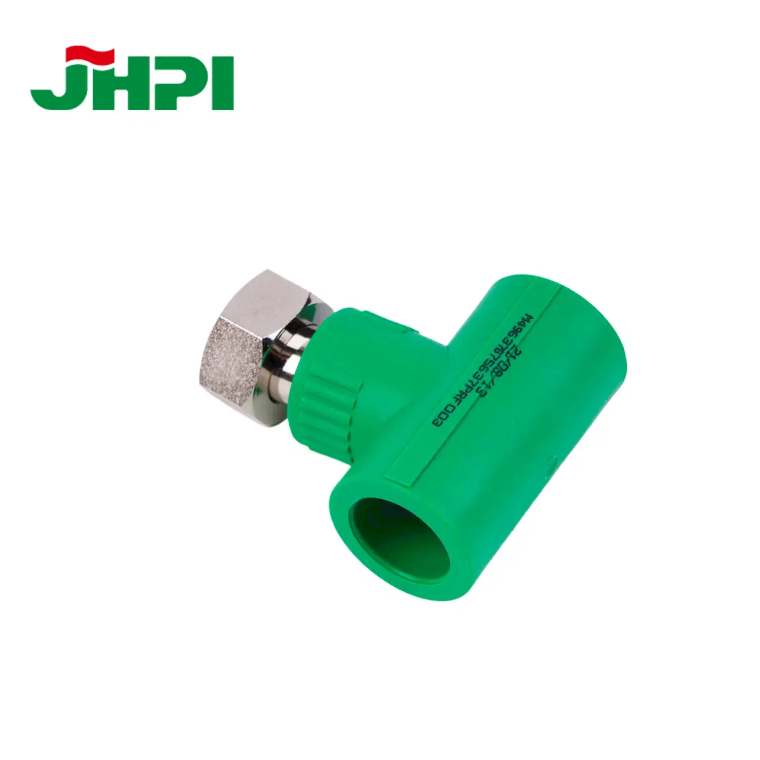 Ống nước xanh Ce chứng nhận, phù hợp với PPR Tee Ráp nối cho máy sưởi nước
