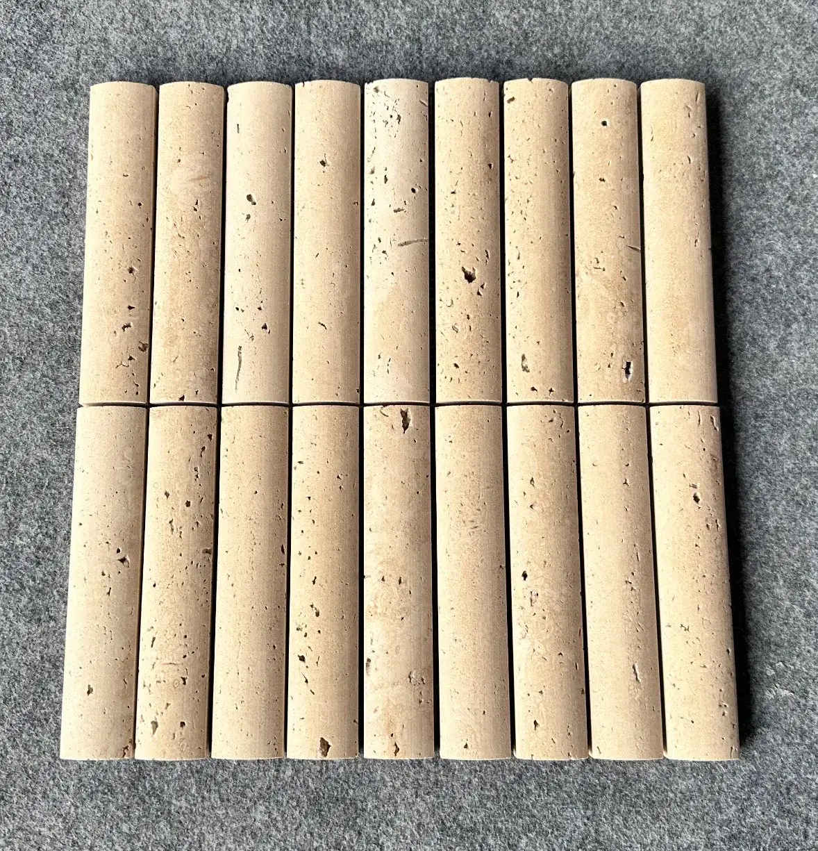 Gạch đá cẩm thạch Travertine Beige - Lựa chọn hoàn hảo cho phòng tắm hiện đại và trang trí gờ rãnh mini