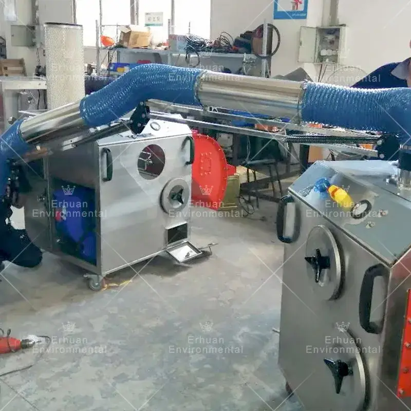 Ống hút khói linh hoạt 360 độ cho việc treo tường và tự hỗ trợ trên mái