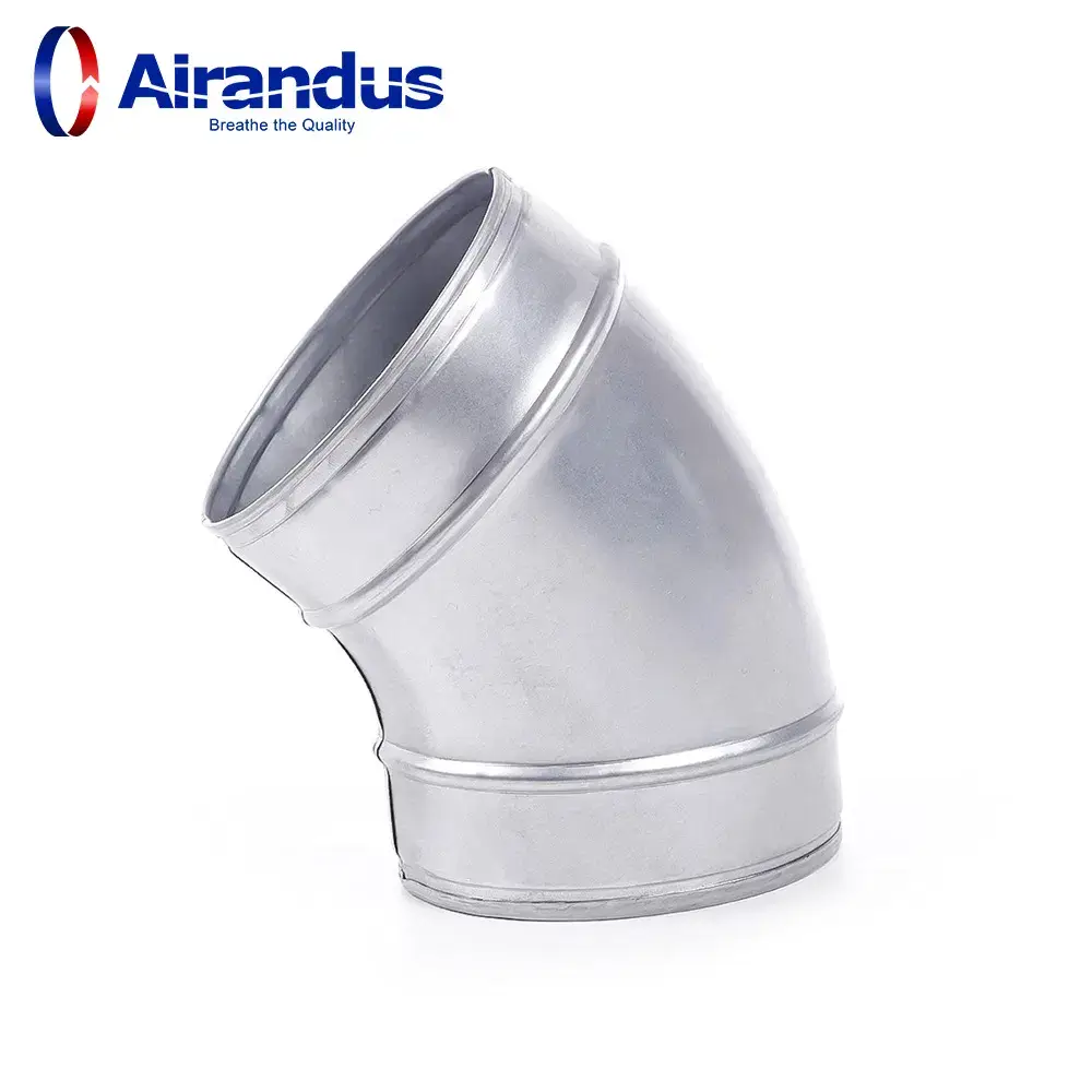 Nhà sản xuất Trung Quốc cung cấp Ống Kim Loại Cong 45 Độ cho lắp đặt điều hòa không khí