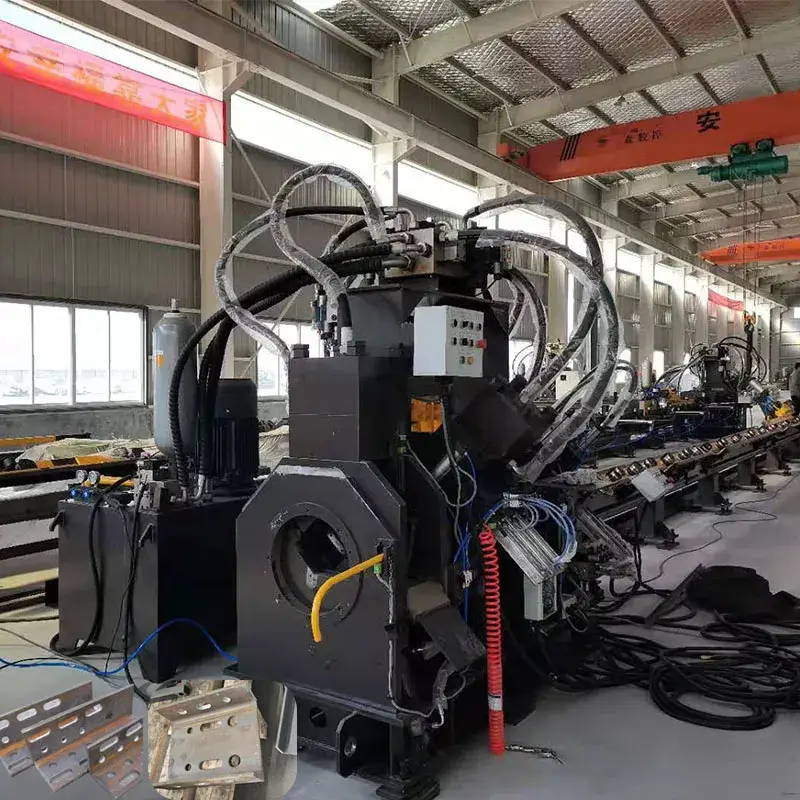 Máy CNC đa năng cho việc cắt, đánh dấu và khoan thép phẳng kênh góc