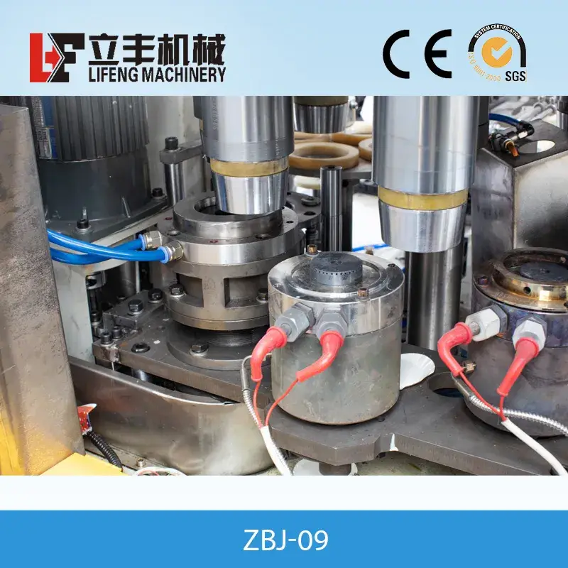 Máy làm cốc giấy tốc độ cao Zbj-09 cho cốc lớn - Tăng năng suất sản xuất