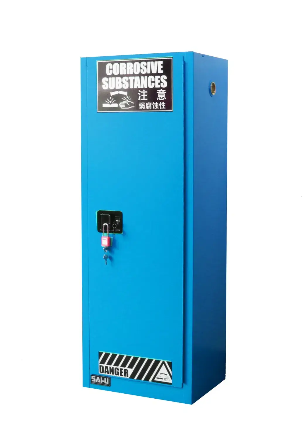 Tủ chứa chất lỏng ăn mòn Sai-U 22 Gal đạt tiêu chuẩn CE an toàn